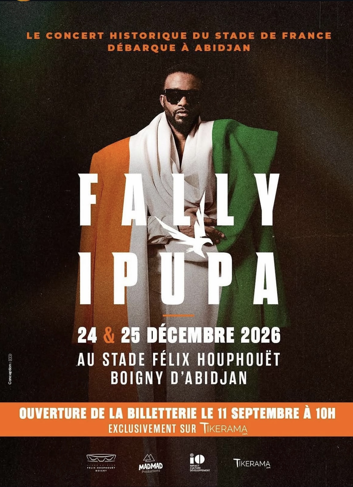 Fally Ipupa veut faire vibrer Abidjan avec deux concerts exceptionnels